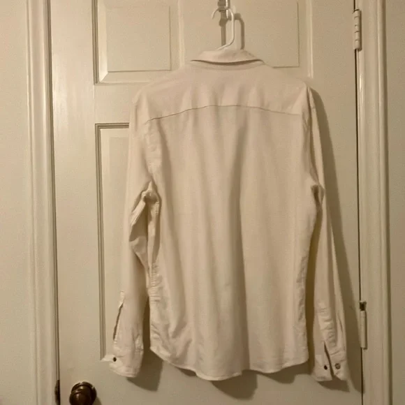 Wrangler White Casual Button Down Shirt - Picture 3 of 6